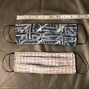 Facemask 3 ply, 2 for $12